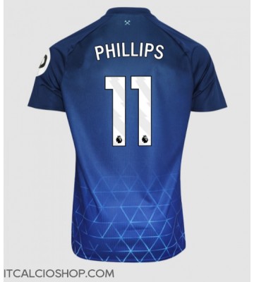West Ham United Kalvin Phillips #11 Terza Maglia 2023-24 Manica Corta